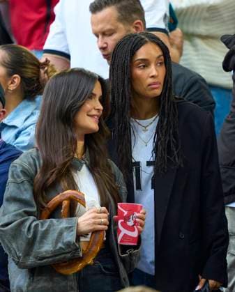 (R) Aaliyah Mohamed, girlfriend of Florian Wirtz, Nr. 17 DFB in the group stage match GERMANY - SCOTLAND 5-1 of the UEFA European Championships 2024 on Jun 14, 2024 in Munich, Germany.