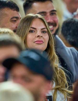 Lisa, wife of Niclas Fuellkrug, Füllkrug, DFB 9 in the group stage match GERMANY - SCOTLAND 5-1 of the UEFA European Championships 2024 on Jun 14, 2024 in Munich, Germany.