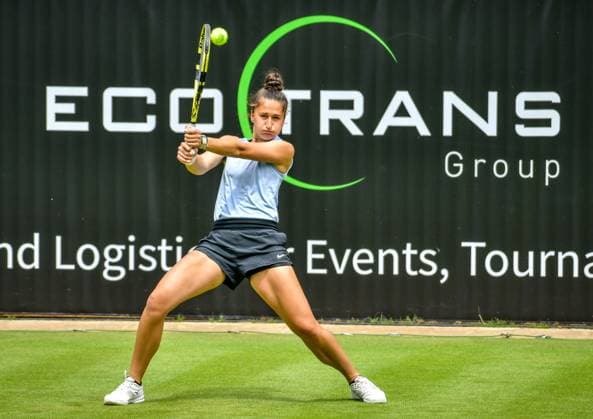 Tennis, ecotrans Ladies Open 2024 in Berlin 15.06.2024, xdanx, Sport Tennis, ecotrans Ladies Open 2024 in Berlin, v.l.Emina Bektas (USA) in Aktion. Berlin Steffi-Graf-Stadion Berlin Germany (DE) Copyright: xDanielxLakomskix