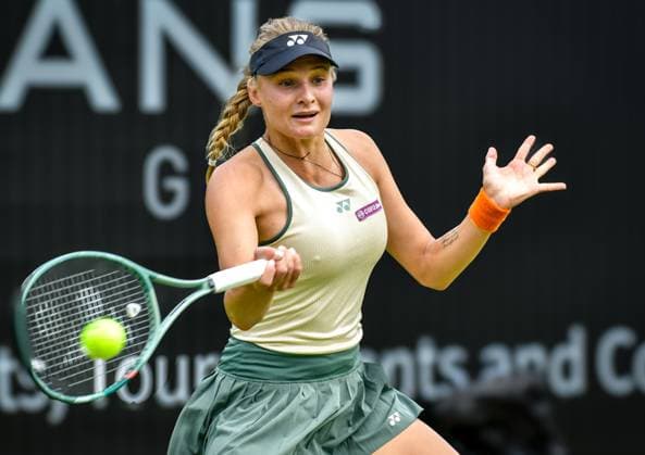 Tennis, ecotrans Ladies Open 2024 in Berlin 15.06.2024, xdanx, Sport Tennis, ecotrans Ladies Open 2024 in Berlin, v.l.Dajana Jastremska (UKR) in Aktion. Berlin Steffi-Graf-Stadion Berlin Germany (DE) Copyright: xDanielxLakomskix