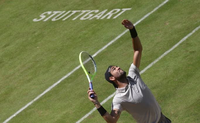 Stuttgart , Weissenhof Tennis BOSS Open , Matteo Berrettini ( ITA )