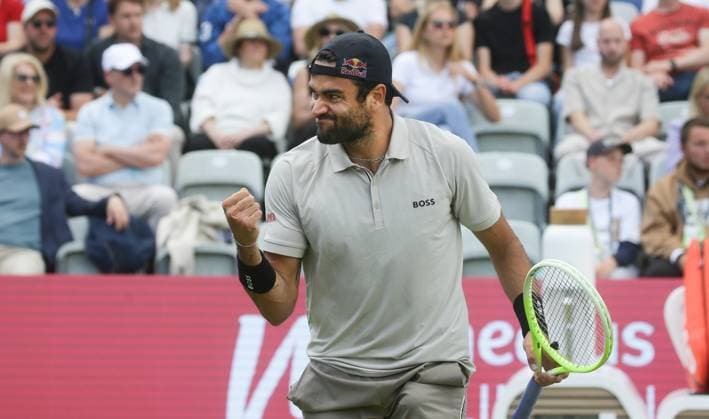 Stuttgart , Weissenhof Tennis BOSS Open , Matteo Berrettini ( ITA )