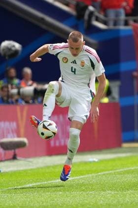 Attila Szalai (Ungarn, Hungary, 04) - Köln 15.06.2024: Schweiz vs. Ungarn, EURO2024 M2, Gruppe A, EM-Arena Köln