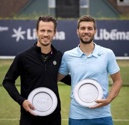 ROSMALEN - Wesley Koolhof (NED) and Nikola Mektic (CRO) finished second in the men s doubles final of the Libema Open tennis tournament in Rosmalen. ANP SANDER KONING xVIxANPxSportx xxANPxIVx 501145476 originalFilename: 501145476.jpg