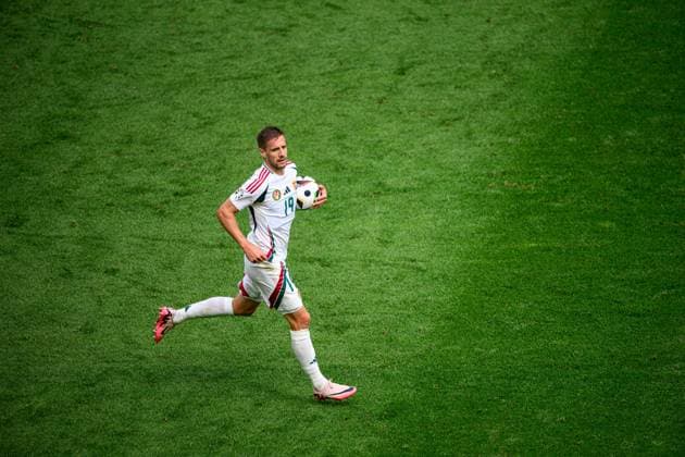 COLOGNE, GERMANY - 15 JUNE, 2024: Attila Fiola, The football match of EURO 2024 Hungary vs. Switzerland at Rhein Energie Stadion  Copyright: xVITALIIxKLIUIEVx