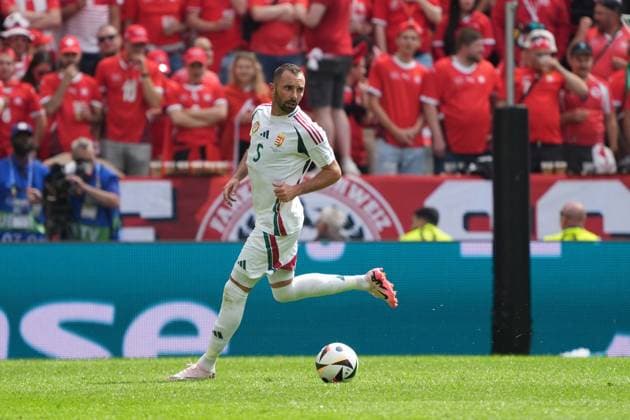 Attila Fiola (Ungarn, Hungary, 05) - Köln 15.06.2024: Schweiz vs. Ungarn, EURO2024 M2, Gruppe A, EM-Arena Köln