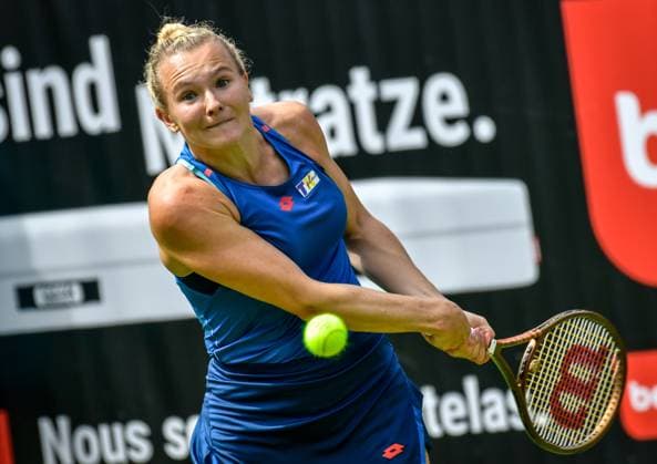 Tennis, ecotrans Ladies Open 2024 in Berlin 15.06.2024, xdanx, Sport Tennis, ecotrans Ladies Open 2024 in Berlin, v.l.Katerina Siniakova (CZE) in Aktion. Berlin Steffi-Graf-Stadion Berlin Germany (DE) Copyright: xDanielxLakomskix