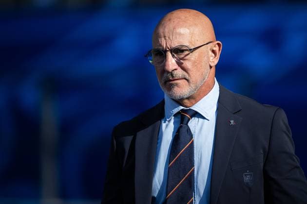 240615 Head coach Luis De La Fuente of Spain ahead of the UEFA EURO, EM, Europameisterschaft,Fussball 2024 Football Championship match between Spain and Croatia on June 15, 2024 in Berlin. Photo: Mathias Bergeld BILDBYRAN kod MB MB0935 fotboll football soccer fotball fotbolls-em europamästerskap em uefa euro uefa european football championship euro 2024 spanien spain kroatien croatia bbeng Copyright: MATHIASxBERGELD BB240615MB031