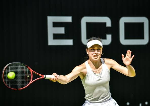 Tennis, ecotrans Ladies Open 2024 in Berlin 15.06.2024, xdanx, Sport Tennis, ecotrans Ladies Open 2024 in Berlin, v.l.Anica Stabel (GER) in Aktion. Berlin Steffi-Graf-Stadion Berlin Germany (DE) Copyright: xDanielxLakomskix