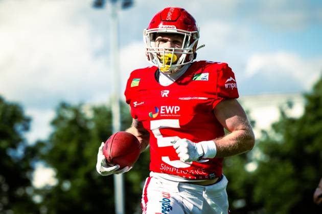 GFL German Football League; Potsdam Royals - Berlin Rebels; 15.06.2024 GFL German Football League; Potsdam Royals - Berlin Rebels Copyright: xBEAUTIFULxSPORTS NicolxMarschallx