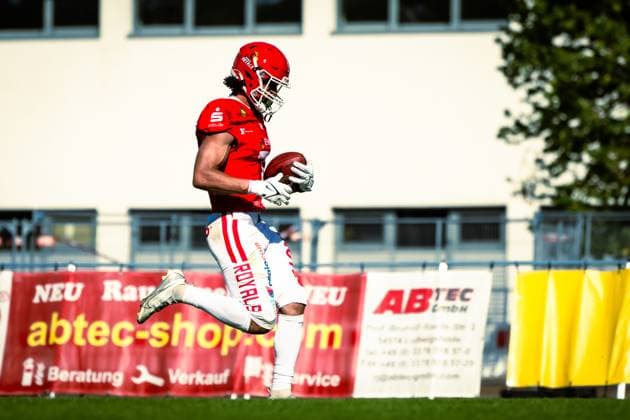 Sport Bilder des Tages GFL German Football League; Potsdam Royals - Berlin Rebels; 15.06.2024 GFL German Football League; Potsdam Royals - Berlin Rebels Copyright: xBEAUTIFULxSPORTS NicolxMarschallx