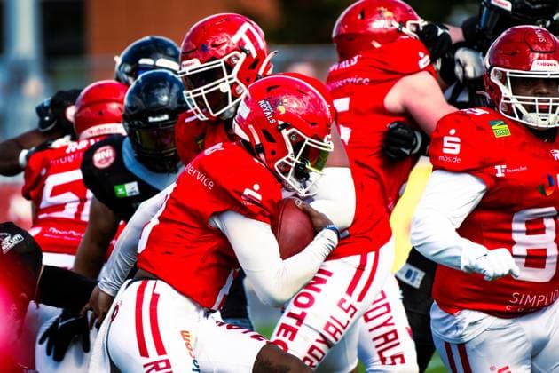 GFL German Football League; Potsdam Royals - Berlin Rebels; 15.06.2024 GFL German Football League; Potsdam Royals - Berlin Rebels Copyright: xBEAUTIFULxSPORTS NicolxMarschallx