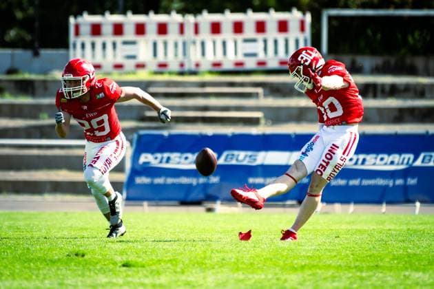 GFL German Football League; Potsdam Royals - Berlin Rebels; 15.06.2024 GFL German Football League; Potsdam Royals - Berlin Rebels Copyright: xBEAUTIFULxSPORTS NicolxMarschallx