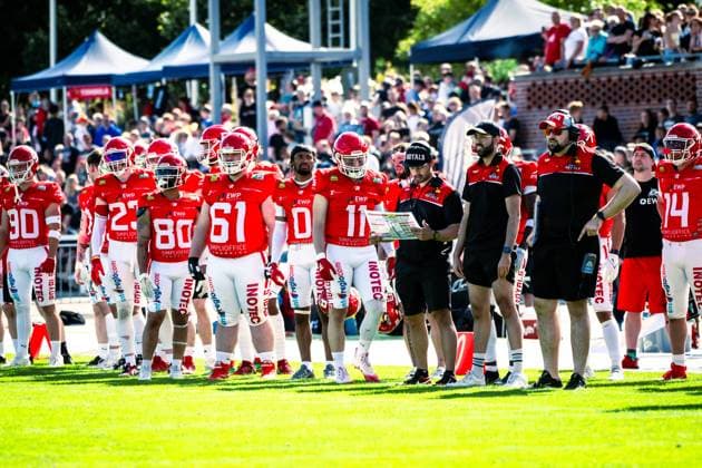 GFL German Football League; Potsdam Royals - Berlin Rebels; 15.06.2024 GFL German Football League; Potsdam Royals - Berlin Rebels Copyright: xBEAUTIFULxSPORTS NicolxMarschallx