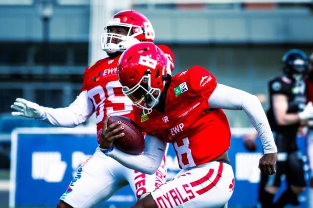 GFL German Football League; Potsdam Royals - Berlin Rebels; 15.06.2024 GFL German Football League; Potsdam Royals - Berlin Rebels Copyright: xBEAUTIFULxSPORTS NicolxMarschallx