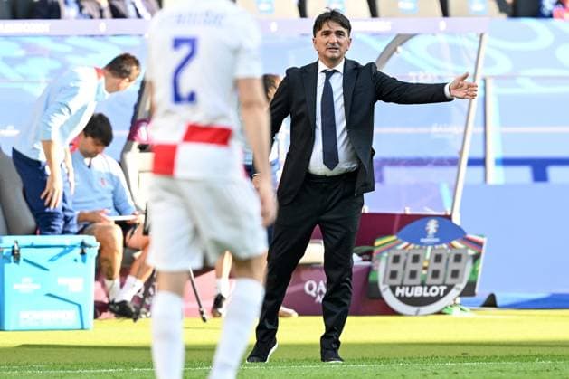 Spain v Croatia: Group B - UEFA EURO, EM, Europameisterschaft,Fussball 2024 BERLIN, GERMANY - JUNE 15: Head Coach of Croatia Zlatko Dalic reacts during the UEFA EURO 2024 group stage match between Spain and Croatia at Olympiastadion on June 15, 2024 in Berlin, Germany. MarkoxLukunic PIXSELL