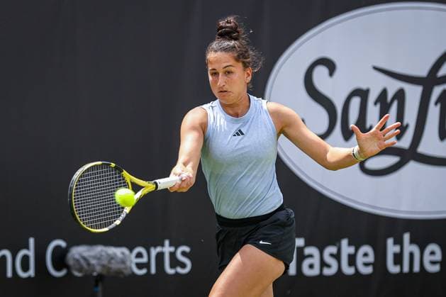 Emina Bektas (USA), ecotrans Ladies Open 2024, Berlin, LTTC Rot-Weiß , 15.06.2024, Copyright: xClaudioxGärtnerx