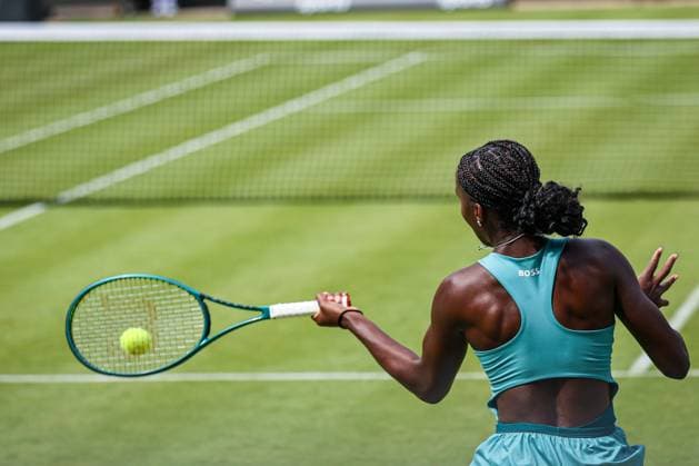 Noma NOHA AKUGUE GER, ecotrans Ladies Open 2024, Berlin, LTTC Rot-Weiß , 15.06.2024, Copyright: xClaudioxGärtnerx