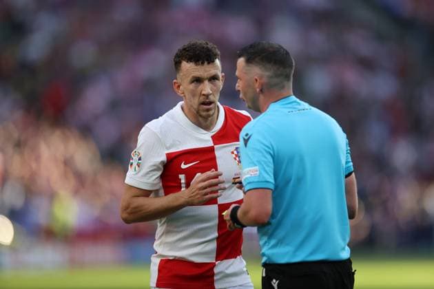 Spain V Croatia: Group B - UEFA EURO, EM, Europameisterschaft,Fussball 2024 Ivan Perisic of Croatia is playing during the UEFA EURO 2024 group stage match between Spain and Croatia at Olympiastadion Berlin in Berlin, Germany, on June 15, 2024. Berlin Germany  Copyright: xMohamadxHosainix originalFilename:amirhosseini-spainvcr240615_npdO5.jpg