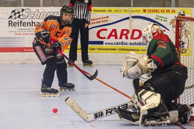 RECORD DATE NOT STATED Skaterhockey Bundelsiga Frauen in Oberhausen ** NUR FÜR REDAKTIONELLE ZWECKE ** EDITORIAL USE ONLY **<p>Skaterhockey Bundelsiga Frauen: Miners Oberhausen - Spreewölfe Berlin am Samstag, 15. Juni 2024 in der Pflugbeil-Arena in Oberhausen.¨ Deutschland NRW Oberhausen Copyright: ChristophxWojtyczka