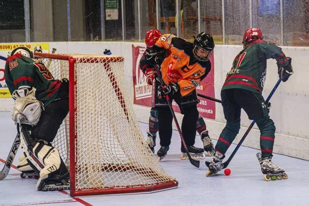 RECORD DATE NOT STATED Skaterhockey Bundelsiga Frauen in Oberhausen ** NUR FÜR REDAKTIONELLE ZWECKE ** EDITORIAL USE ONLY **<p>Skaterhockey Bundelsiga Frauen: Miners Oberhausen - Spreewölfe Berlin am Samstag, 15. Juni 2024 in der Pflugbeil-Arena in Oberhausen.¨ Deutschland NRW Oberhausen Copyright: ChristophxWojtyczka