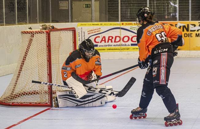 RECORD DATE NOT STATED Skaterhockey Bundelsiga Frauen in Oberhausen ** NUR FÜR REDAKTIONELLE ZWECKE ** EDITORIAL USE ONLY **<p>Skaterhockey Bundelsiga Frauen: Miners Oberhausen - Spreewölfe Berlin am Samstag, 15. Juni 2024 in der Pflugbeil-Arena in Oberhausen.¨ Deutschland NRW Oberhausen Copyright: ChristophxWojtyczka