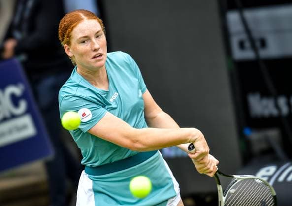 Tennis, ecotrans Ladies Open 2024 in Berlin 15.06.2024, xdanx, Sport Tennis, ecotrans Ladies Open 2024 in Berlin, v.l.Ella Seidel (GER) in Aktion. Berlin Steffi-Graf-Stadion Berlin Germany (DE) Copyright: xDanielxLakomskix
