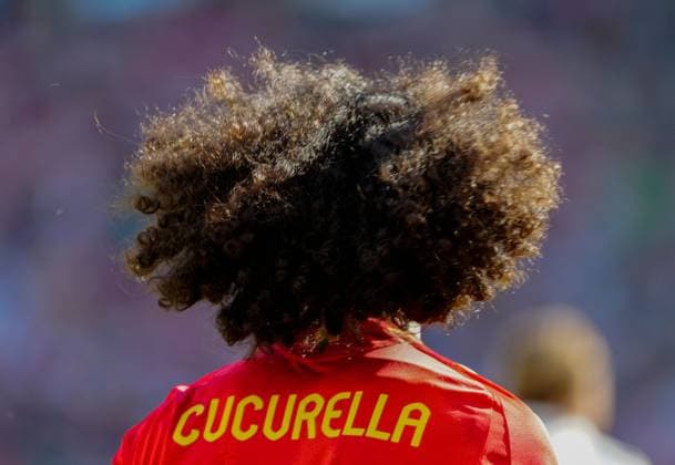 Marc Cucurella of Spain Spain v Croatia, UEFA European Championship, EM, Europameisterschaft 2024, Group B, Football, Olympiastadion, Berlin, Germany, 15 Jun 2024 EDITORIAL USE ONLY No use with unauthorised audio, video, data, fixture lists, club league logos or live services. Online in-match use limited to 120 images, no video emulation. No use in betting, games or single club league player publications.  Copyright: xDavexShopland Shutterstockx 14539285ek