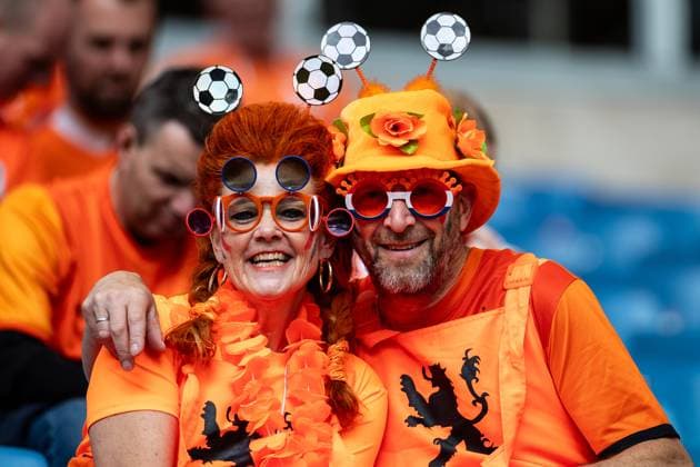 UEFA EURO, EM, Europameisterschaft,Fussball 2024: Polen - Niederlande; 16.06.2024 Fans von Niederlande UEFA EURO 2024: Polen - Niederlande; Volksparkstadion, Hamburg; 16.06.2024 Copyright: xBEAUTIFULxSPORTS Buriakovx