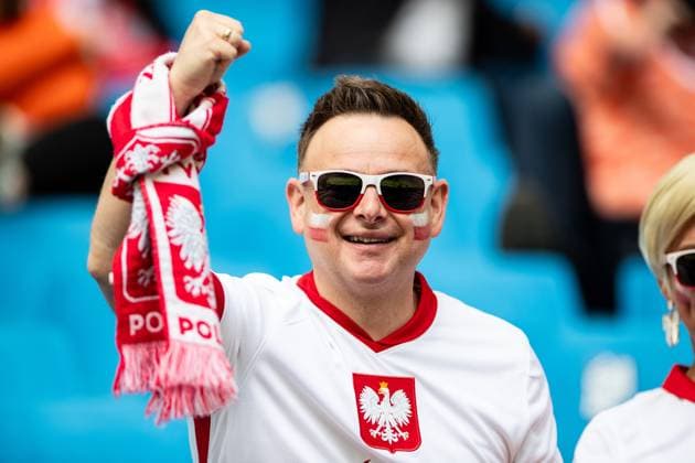 UEFA EURO, EM, Europameisterschaft,Fussball 2024: Polen - Niederlande; 16.06.2024 Fan. von Polen UEFA EURO 2024: Polen - Niederlande; Volksparkstadion, Hamburg; 16.06.2024 Copyright: xBEAUTIFULxSPORTS Buriakovx