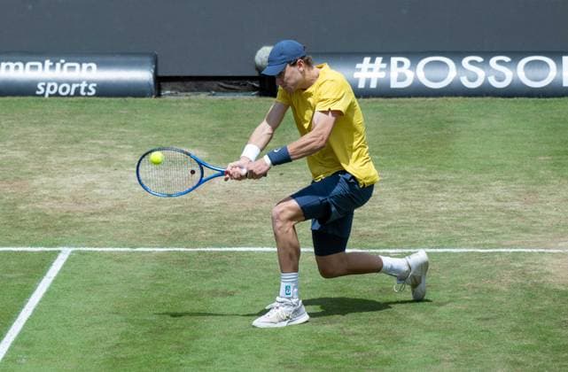 Jack Draper (GBR). xettx, Deutschland, Stuttgart, 16.06.2024, Tennis, Boss Open, 2024, Finale, J.Draper (GBR) - M.Berrettini (ITA), TC Weissenhof, Center Court Foto: A2 Bildagentur Peter Hartenfelser