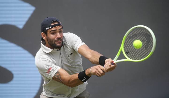 Stuttgart , Finale Weissenhof Tennis BOSS Open , Matteo Berrettini ( ITA )