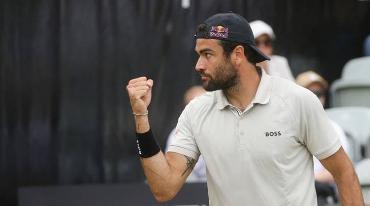 Stuttgart , Finale Weissenhof Tennis BOSS Open , Matteo Berrettini ( ITA )