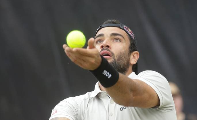 Stuttgart , Finale Weissenhof Tennis BOSS Open , Matteo Berrettini ( ITA )