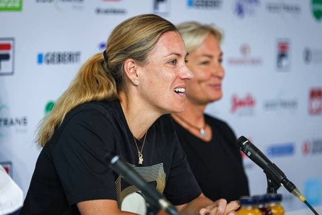 Angelique Kerber (GER), Eröffnungs-Pressekonferenz, ecotrans Ladies Open 2024, Berlin, LTTC Rot-Weiß , 16.06.2024, Copyright: xClaudioxGärtnerx