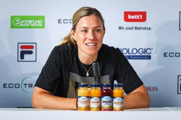 Angelique Kerber (GER), Eröffnungs-Pressekonferenz, ecotrans Ladies Open 2024, Berlin, LTTC Rot-Weiß , 16.06.2024, Copyright: xClaudioxGärtnerx