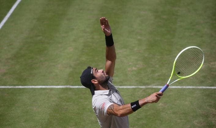 Stuttgart , Finale Weissenhof Tennis BOSS Open , Matteo Berrettini ( ITA )