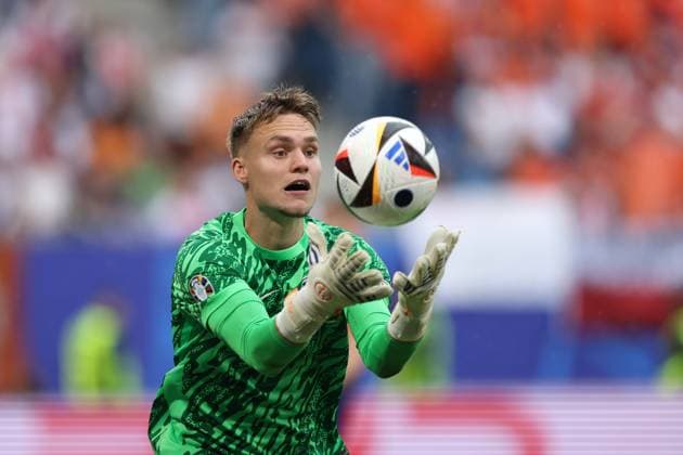 HAMBURG 16.06.2024 MECZ I RUNDA GRUPA D MISTRZOSTW EUROPY 2024: POLSKA - HOLANDIA --- FIRST ROUND GROUP D UEFA EURO, EM, Europameisterschaft,Fussball 2024 MATCH: POLAND - THE NETHERLANDS BART VERBRUGGEN FOT. PIOTR KUCZA FOTOPYK NEWSPIX.PL --- Newspix.pl  240616PYK0171