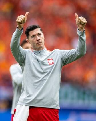 UEFA EURO, EM, Europameisterschaft,Fussball 2024: Polen - Niederlande; 16.06.2024 Robert Lewandowski (Polen, 9) UEFA EURO 2024: Polen - Niederlande; Volksparkstadion, Hamburg; 16.06.2024 Copyright: xBEAUTIFULxSPORTS Buriakovx