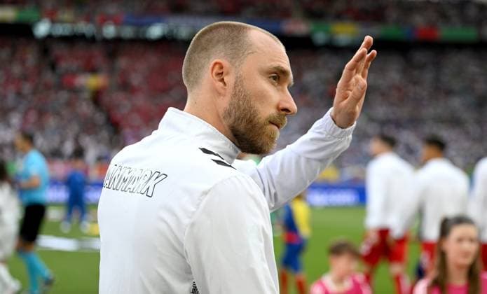 Fussball Euro 2024 Eroeffungsspiel Gruppe C 16.06.2024 Slowenien - Daenemark Christian Eriksen (Daenemark)