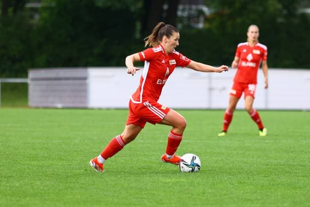 Fussball I Frauen I Aufstiegsspiel 2. Bundesliga I SV Henstedt-Ulzburg - 1.FC Union Berlin I 16.06.2024 Katja Orschmann (55, 1. FC Union Berlin Frauen) Henstedt-Ulzburg Beckersbergstadion Schleswig-Holstein Deutschland Copyright: xLobeca RHx