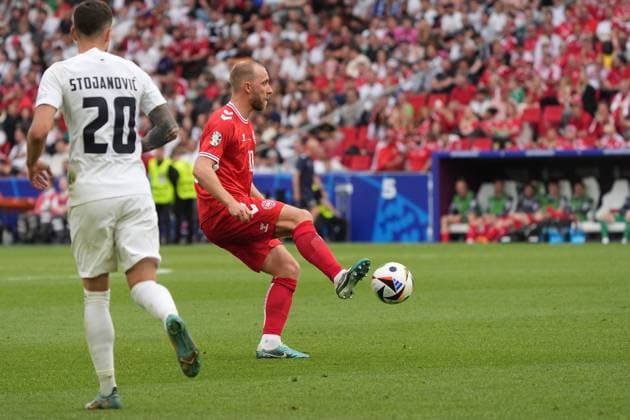 Christian Eriksen (Dänemark, Denmark, 10) - Stuttgart 16.06.2024: Dänemark vs. Slowenien, EURO2024 M6, Gruppe C, EM-Arena Stuttgart