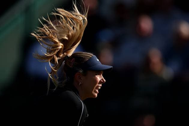 16th June 2024; Lexus Nottingham Tennis Centre, Nottingham, England; Rothesay Nottingham Open, Day 7; Katie Boulter during her womens singles final match with Karolina Pilskova  ActionPlus12655315 ShaunxBrooks