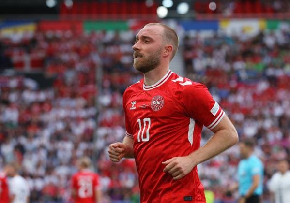 BAU 16.06.2024 Stuttgart Fußball EM 2024 Slowenien vs. Dänemark, Christian Eriksen (DEN)