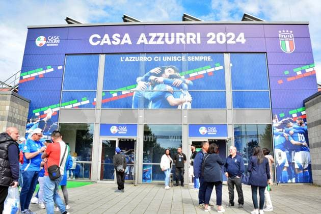 Casa Azzurri in Iserlohn during UEFA EURO, EM, Europameisterschaft,Fussball 2024 - Casa Azzurri, UEFA European Football Championship in Iserlhon, Germany, June 17 2024  Copyright: xPasqualexGolia IPAxSportx xipa-ax xx IPA_47206985 IPA_Agency_IPA47206985