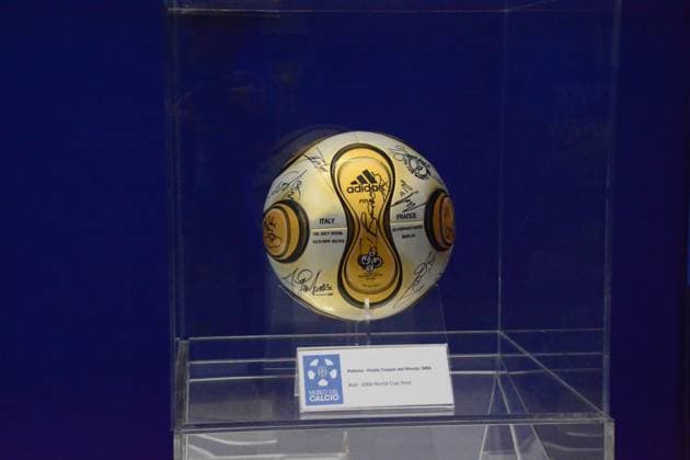 Final matchball FIFA World Cup, WM, Weltmeisterschaft, Fussball 2006 at Museum in Casa Azzurri in Iserlohn, Germany June 2024 during UEFA EURO, EM, Europameisterschaft,Fussball 2024 - Casa Azzurri, UEFA European Football Championship in Iserlhon, Germany, June 17 2024 Copyright: xPasqualexGolia IPAxSportx xipa-ax xx IPA_47207025 IPA_Agency_IPA47207025