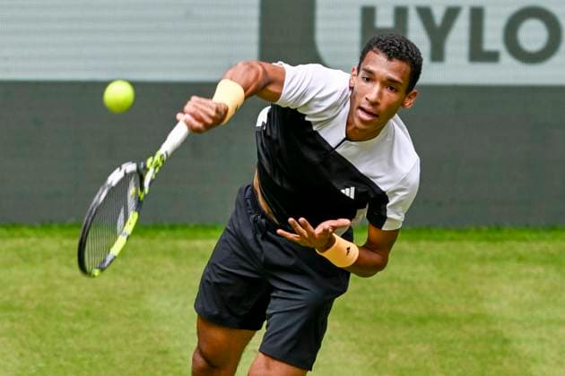 Felix Auger-Aliassime CAN 17.06.2024 Tennis Terra Wortmann Open, ATP, Tennis Herren World Tour 500, , OWL ARENA, Halle (Westfalen), NRW Germany