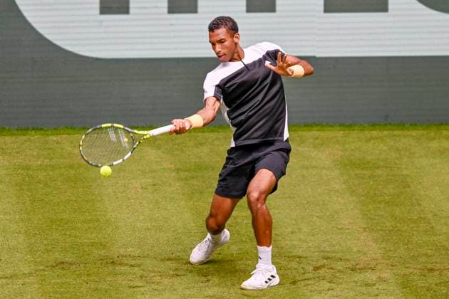 Felix Auger-Aliassime CAN 17.06.2024 Tennis Terra Wortmann Open, ATP, Tennis Herren World Tour 500, , OWL ARENA, Halle (Westfalen), NRW Germany