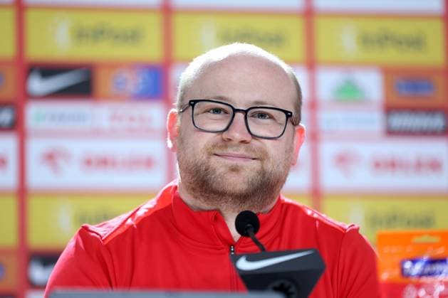 HANOWER 17.06.2024 KONFERENCJA PRASOWA REPREZENTACJI POLSKI NA EURO 2024 --- POLISH FOOTBALL national team, Nationalteam press conference, PK, Pressekonferenz ON EURO 2024 IN HANOVER EMIL KOPANSKI FOT. PIOTR KUCZA FOTOPYK NEWSPIX.PL --- Newspix.pl  240617PYK008