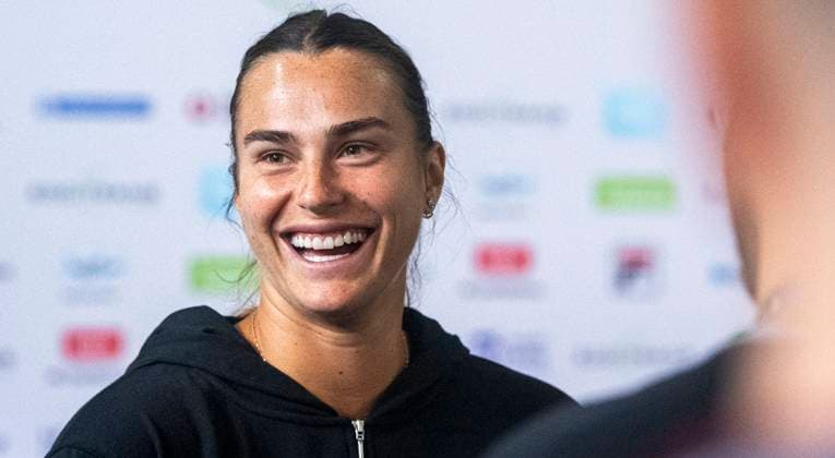 17.06.2024, WTA, Tennis Damen 500, Tennis, Damen, ecotrans Ladies Open 2024, Berlin, Interview, Aryna Sabalenka (Weißrussland) Aryna Sabalenka (Weißrussland) beim Interview. Berlin Steffi-Graf-Stadion Berlin Deutschland